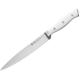 HENCKELS Forged Accent Razor-Sharp 2-pc Carving Knife Set, White Handle, German Engineered Informed by 100+ Years of Mastery