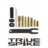 True Spike Anti Theft 7 Inch Short Thick White Bullet