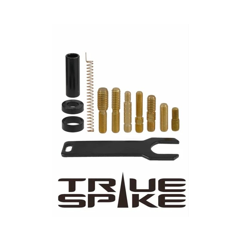 True Spike Anti Theft 7 Inch Short Thick White Bullet