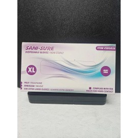 Sani-Sure XL Poly Disposable Gloves/Non-Ste