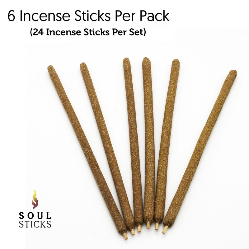 SOUL STICKS Maya Palo Santo Variety 4 Pack Incense Sticks