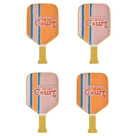 Godinger Appetizer Plates, Salad Plates, Dessert plates, Serving Plates - Sports-Themed, Ideal Gift for Sports Enthusiasts and Decorative Display Set of 4, 8.5in