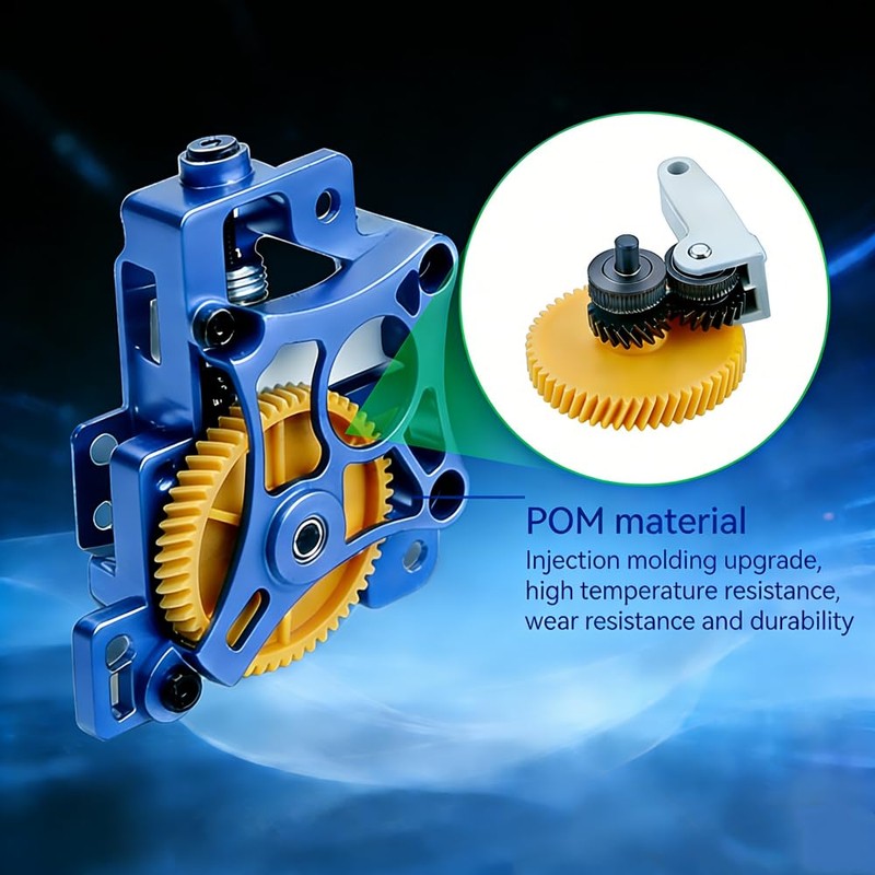 for Bambu Lab X1/P1 Series Extruder Upgrade Kit, CNC Metal