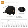 TOP-EX Waterproof Visor Beanie Hat for Men Winter Knit Skull
