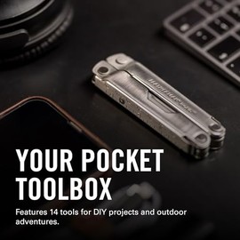 LEATHERMAN, Bond Multitool, Stainless Steel EDC Tool with 420HC Blade, Built in the USA