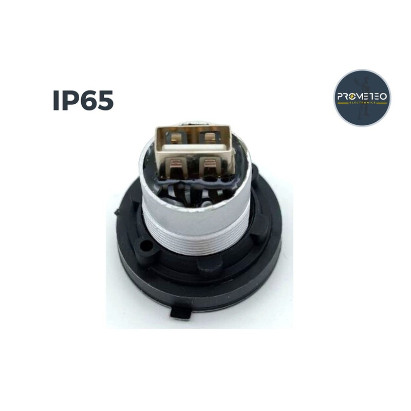 USB Socket / Passage Plate IP65 - USB A Female