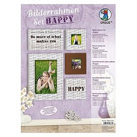 Ursus Happy 28500002 Picture Frame Set 5 in Three Different Sizes