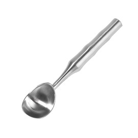 Stainless Steel Ice Cream Scoop - Ergonomic Handle small Ice Cream Scooper Heavy Duty Ice Cream Scoops Best Rated - One-Piece Dishwasher Safe Icecream Scoop Stainless Steel