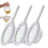 Pack of 3 Fine Hair Strainer Kitchen 100/200/400 Mesh Ultra