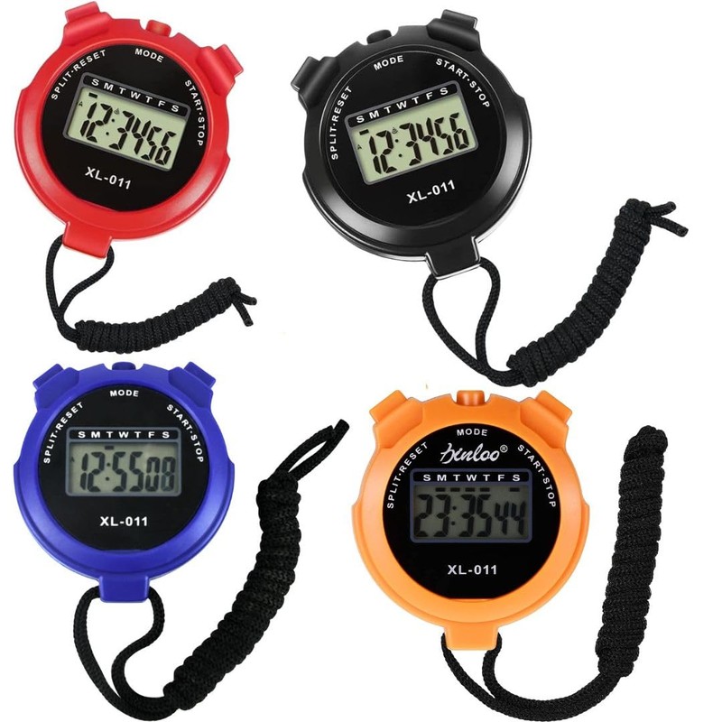 Stopwatches, Digital Sports Stop watch, referee kit, Handheld stopwatch Split