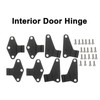 GearUp Door Hinge Assembly Kits Compatible with Jeep Wrangler JK