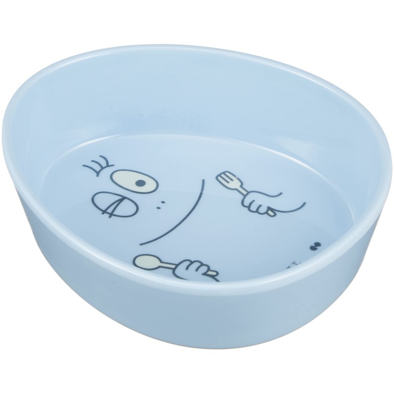 Ken Onishi BPD-1801 Barbapapa Melamine Set, Blue, Bowl: 3.7 x