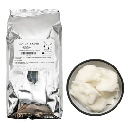 Manteca de karité 100 % pura para cosmética 1 kg | sin fragancia