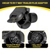 Oyviny OEM Style Replacement USCAR to RV 7 Way Trailer