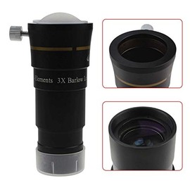 Alstar 1.25" 4-Elements 3X Barlow Lens Fully Multi-Coated Optics