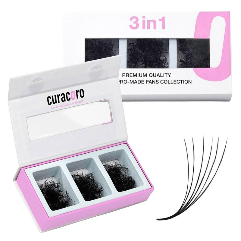 Curaco 큐라코로 프로마드 속눈썹 속눈썹 혼합 볼륨 750 07 5D