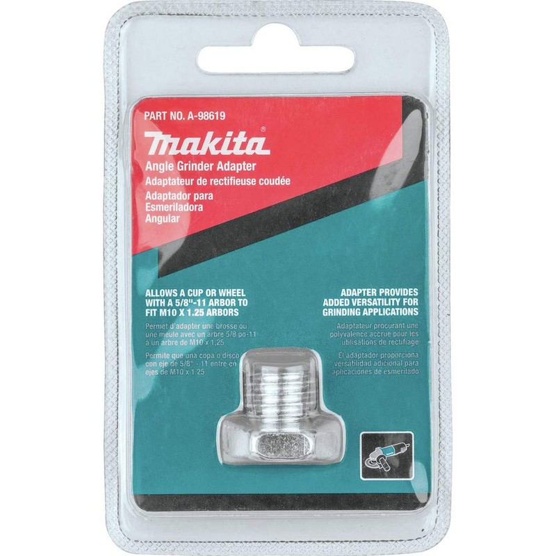 Makita A-98619 Angle Grinder Adapter, 5/8"-11 To M10 x 1.25