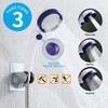 KAIYING Drill-Free High Pressure Handheld Shower Head with ON/OFF Pause
