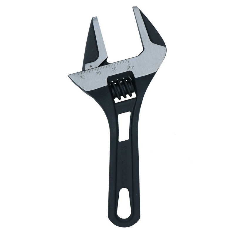 Super Wide Slim Jaw Stubby Wrench Adjustable Pump Union Spanner