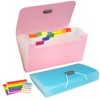 2 x Expanding File A6, Index Card Box A6, Document