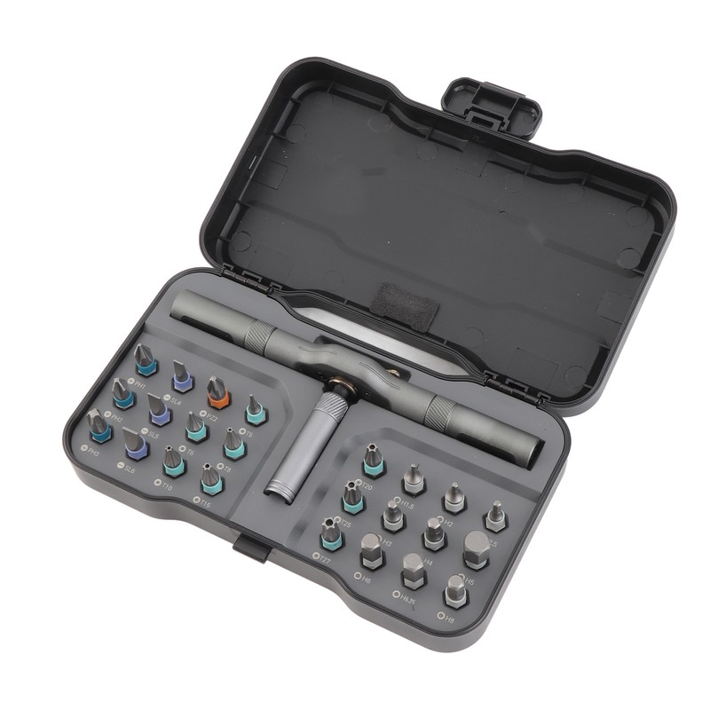 Ratchet Screwdriver Set 24-in-1 Bit Multipurpose Repair Tool Manual Hardware