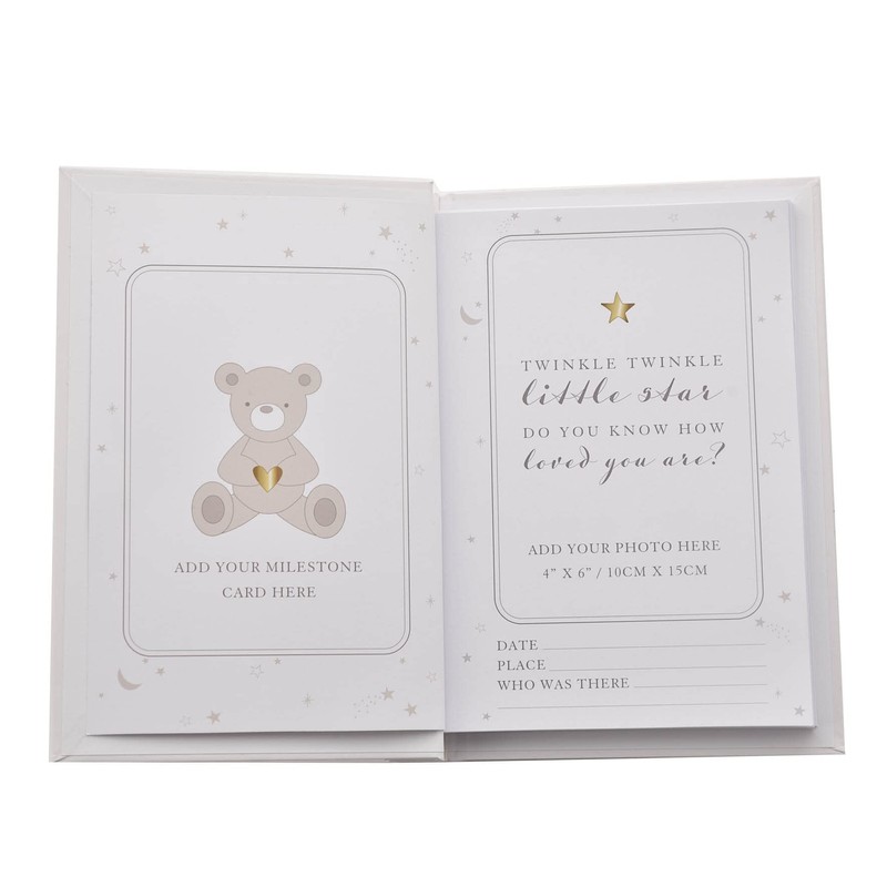 Widdop Bambino Milestone Cards & Photo Album