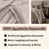 Amqua Egyptian Cotton Cushion Cover 40 x 80 cm Set