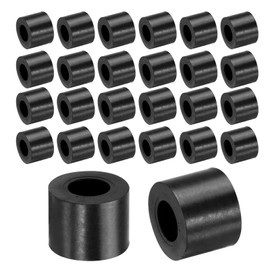 uxcell 36pcs Rubber Spacers 20mm OD, 10mm ID, 15mm Height Round Anti Vibration Spacer Rubber Bushing Grommets Thick Rubber Washers for Home Car Accessories