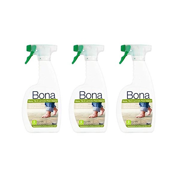 Bona® Stone, Tile & Laminate Floor Cleaner, 22 oz (Pack of 3)