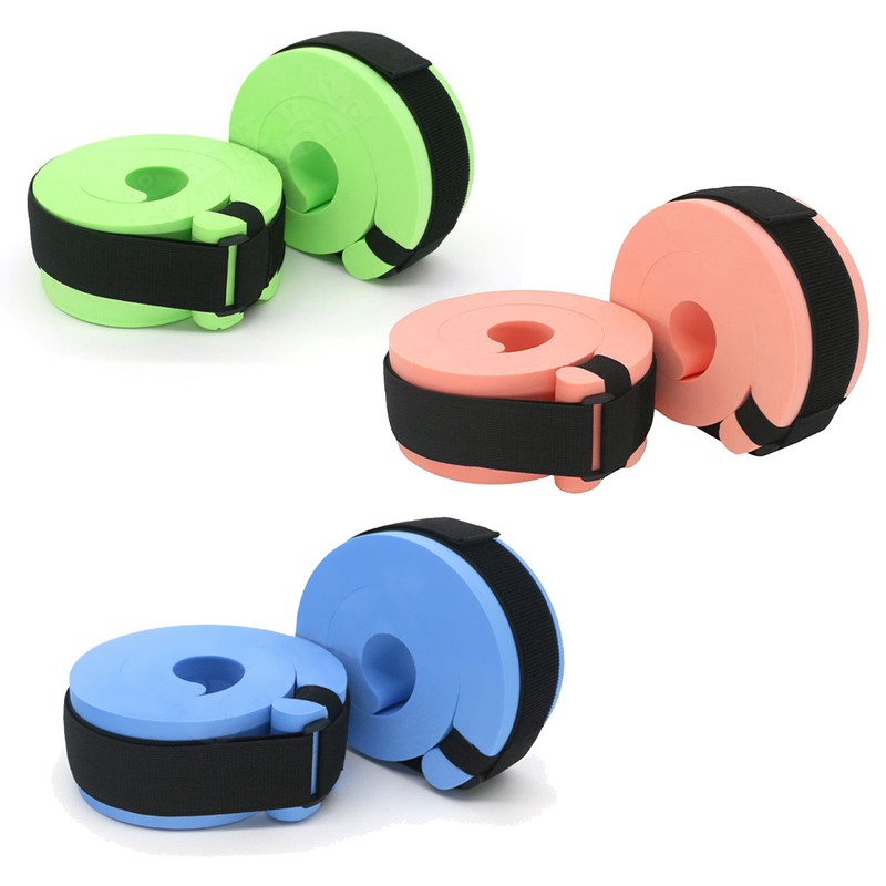 Inflatable Swim Arm Bands Flotation Sleeves Swimming Rings Floats Tube