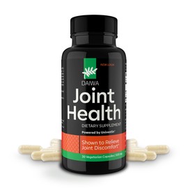 Daiwa Joint Health - Tendon and Ligament Supplements with Chinese Skullcap and Acacia Catechu - Traditional Plant-Based Formula for Active Lifestyles - Non-GMO, 30 Vegetarian Capsules