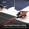 Laser Guided Scissors for Fabric Cutting, Stainless Steel Sewing Shears