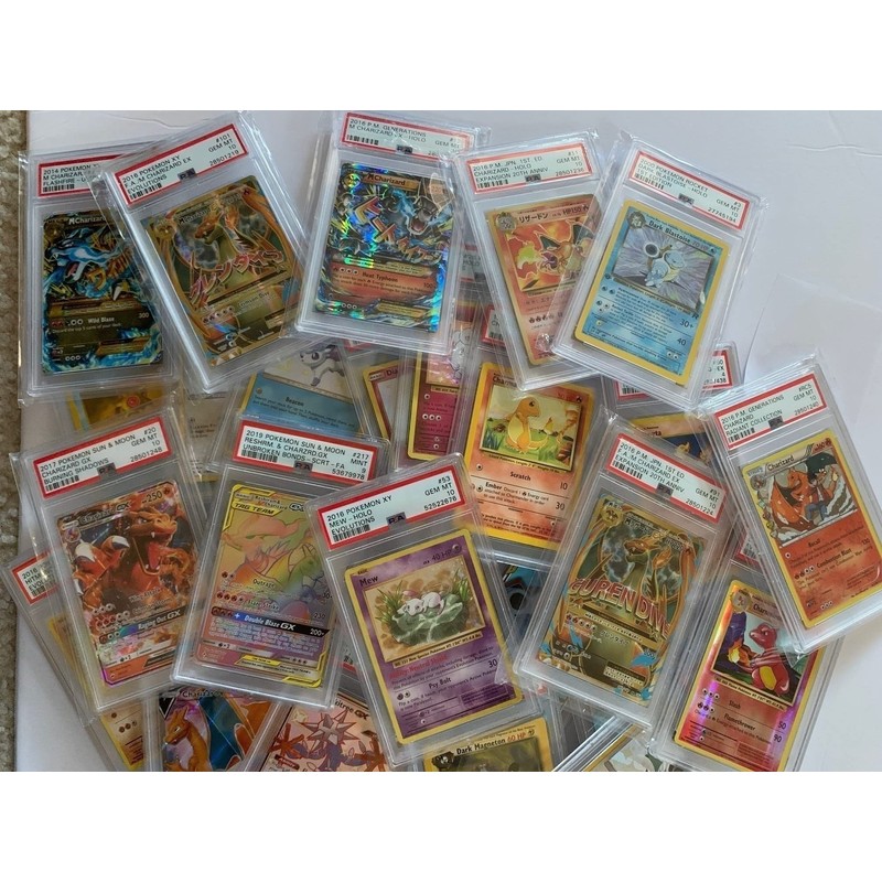 PoKéMoN Eine zufällige PSA-bewertete und authentifizierte Karte (perfekt zum Ausstellen)