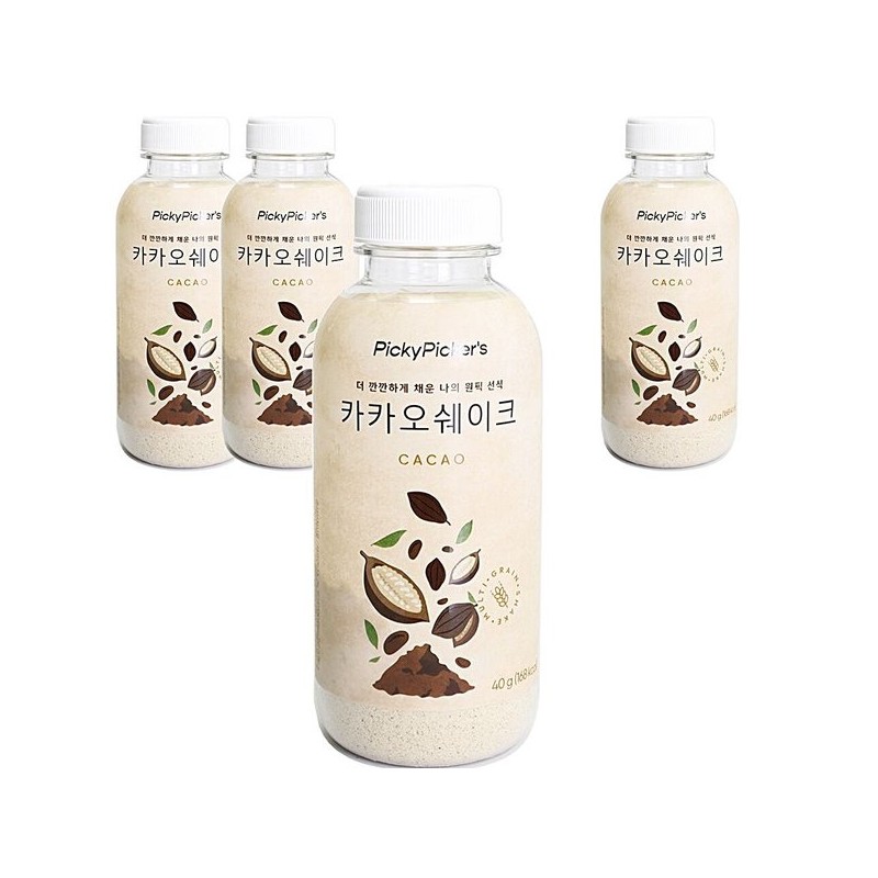 선식 카카오쉐이크 원픽 카카오 쉐이크 40g 4개 원픽선식 Diet Cocoa