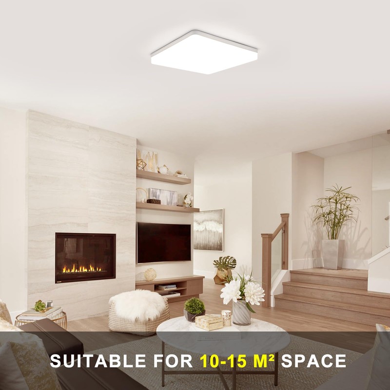 Kambo 36 W Ceiling Light LED Bathroom Square Ceiling Light