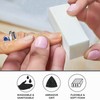 ForPro Professional Collection Buffing Block, Super White, 180/240 Grit, Four-Sided