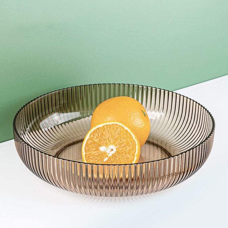 Zcooooool Fruit Bowl Stylish Designed Fruit Basket Food Grade Plastic