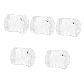 Angoily 5pcs Turtle Tank Escape Net Fishing Nets Crab Water Holder Crabbing Kit Traps Pool Trout Net Tree Aquarium Shrimp Net Thrower Landing Fishing Skimmer Bait Nylon White