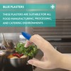Reliance Medical Dependaplast Food Area Blue Plasters With High Visibility