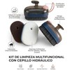Genérico Cepillo de Limpieza 2 en 1 con Dispensador de