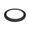 Round Metal Cover Black for LED Panel Aura Round 12