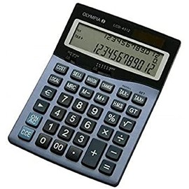 Olympia 4312 Calculator with LCD Blue