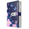 ARRLSDB A5 Creative Password Lock Diary, PU Leather Journal with