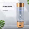 Hydrogen Water Bottle Portable 410ml Hydrogen Rich Water Glass Cup