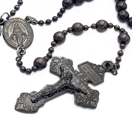 The Combat Rosary (Gun Metal)