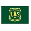 Fyon Large USFS Forest Service Flag 3X5Ft