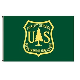 Fyon Large USFS Forest Service Flag 3X5Ft