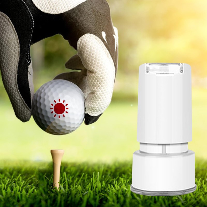 Golf Ball Stamp - Reusable Golf Ball Marking Tool -