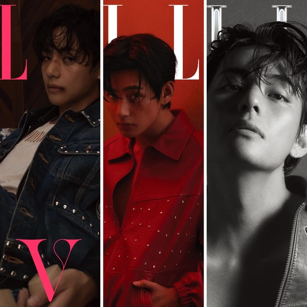 cokodive Bts V Cover Elle 2023 April Issue All [A+B+C]