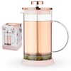 Pinky Up Riley Mini Glass Tea Press Pot, Coffee Maker,